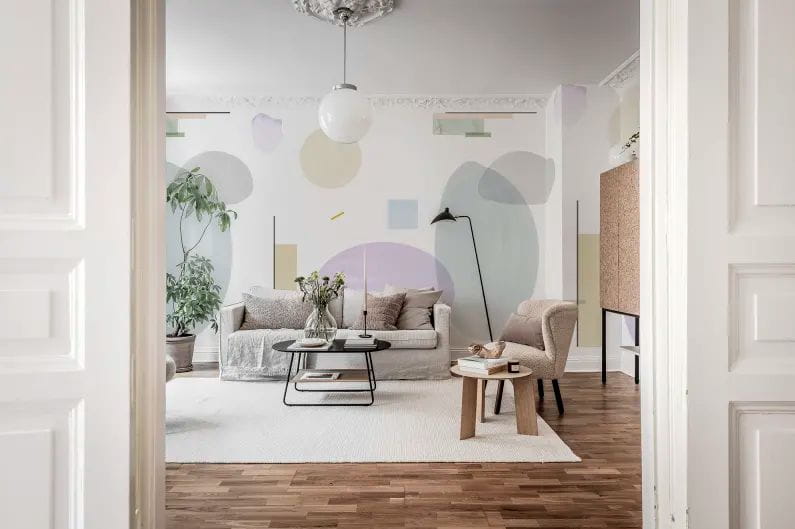 Tapeta Geometry lilac Rebel Walls (19).jpg