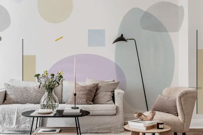 Tapeta Geometry lilac Rebel Walls (20).jpg