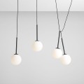 Lampa Wisząca Bosso 4 Black czarna 3