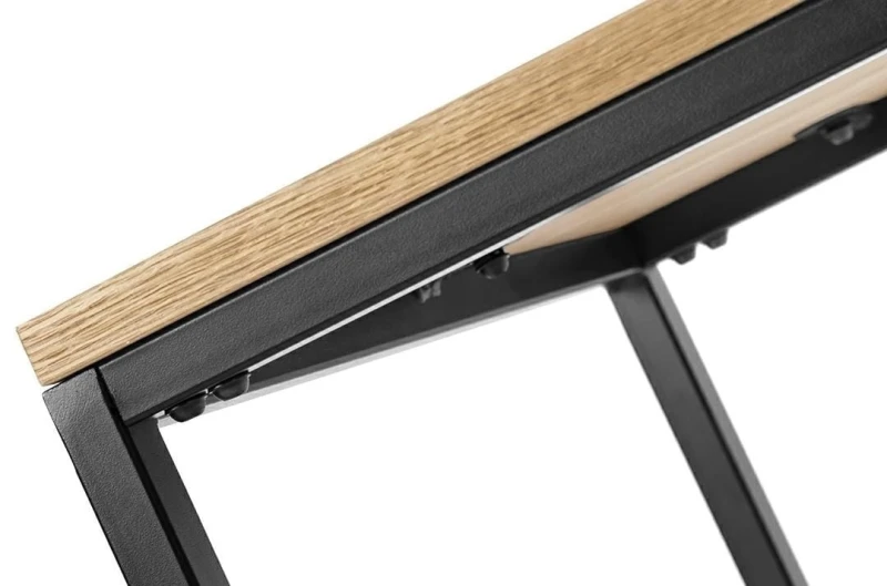 Stolik GALLER dąb - gazetnik, MDF, metal 7