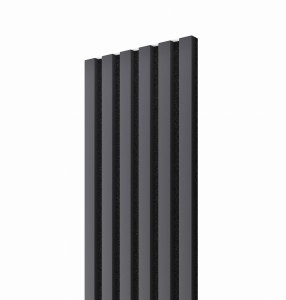 Lamele Slim GRAFIT na czarnym filcu 30x2,6x275 cm L3D