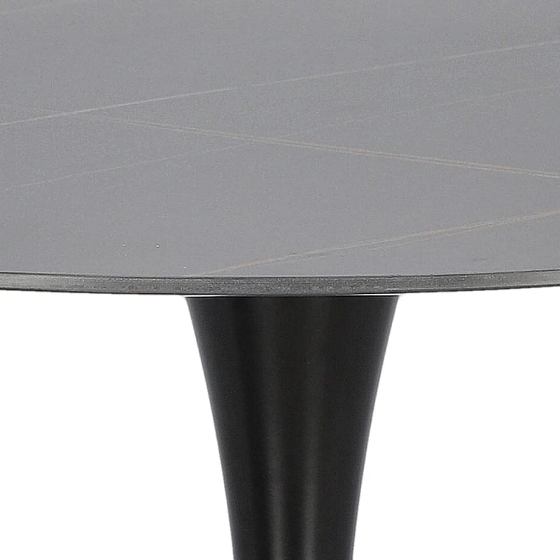 Stół Simplet Skinny Premium Stone Black 90cm 5