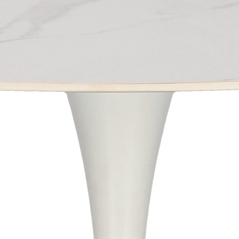 Stół Simplet Skinny Premium Stone White 90cm 6