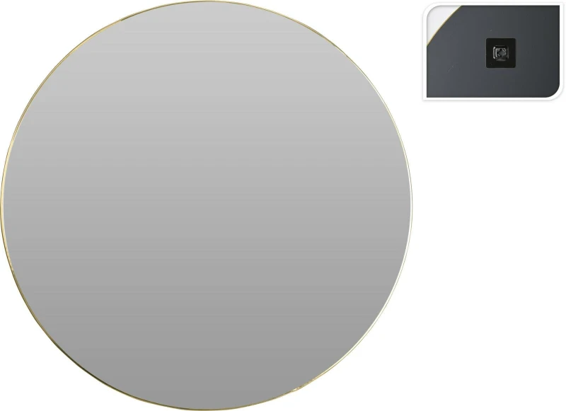 Lustro Afiya 50 cm złote 1