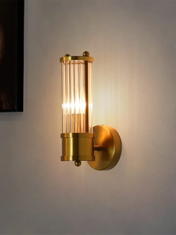 MOOSEE lampa ścienna PILAR złota 1