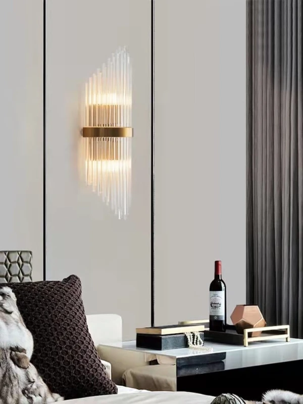 MOOSEE lampa ścienna FLORENS złota 2