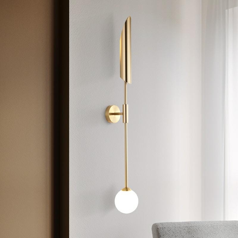 MOOSEE lampa ścienna LUCCA złota 2