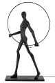 Lampa podłogowa HUMAN ROUND  włókno szklane 1