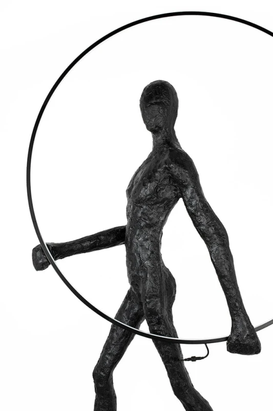 Lampa podłogowa HUMAN ROUND  włókno szklane 1