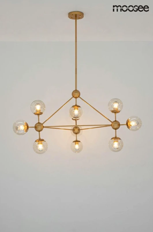 MOOSEE lampa wisząca ASTRIFERO 10 złota / bursztynowa 7