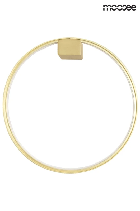MOOSEE lampa ścienna CIRCLE WALL złota 1