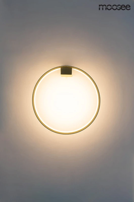 MOOSEE lampa ścienna CIRCLE WALL złota 5