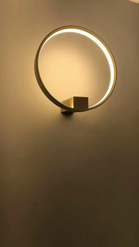 MOOSEE lampa ścienna CIRCLE WALL złota 6