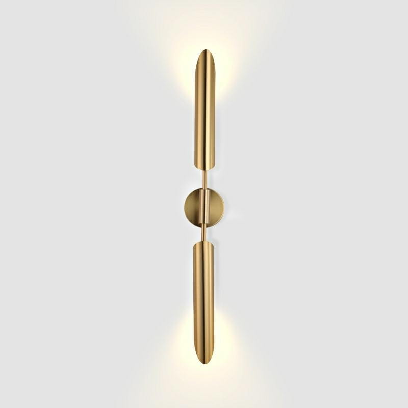 MOOSEE lampa ścienna LOCCA złota