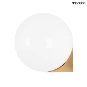 Moosee lampa ścienna Boll złota
