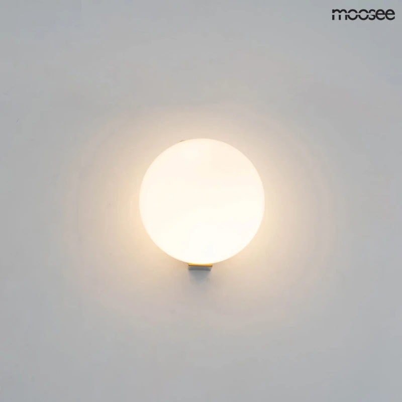 MOOSEE lampa ścienna BOLL złota 3