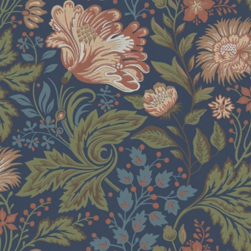 Tapeta Ava Classic Blue Brunnsnas Sandberg 400-86