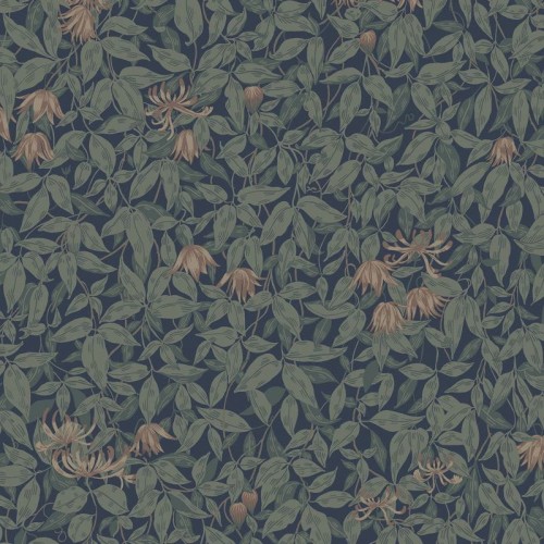 Tapeta Linnea Midnight Blue Kolonin Sandberg 838-76