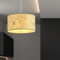 Lampa wisząca z abażurem ASTON 1 CORK 3