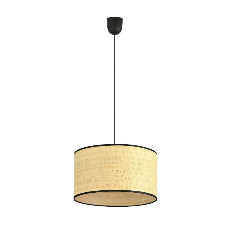 ASTON 1 RATTAN 1149/1 lampa wisząca regulowana abażur dużo światła 1