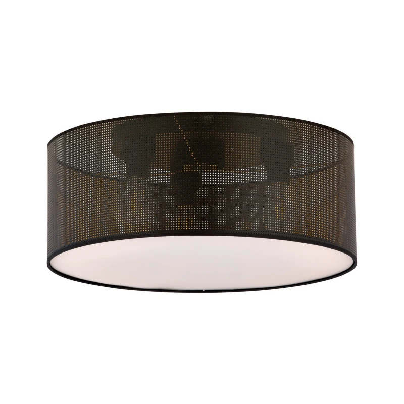ASTON 3 BLACK/GOLD 1148/3 lampa sufitowa plafon abażur dużo światła 1