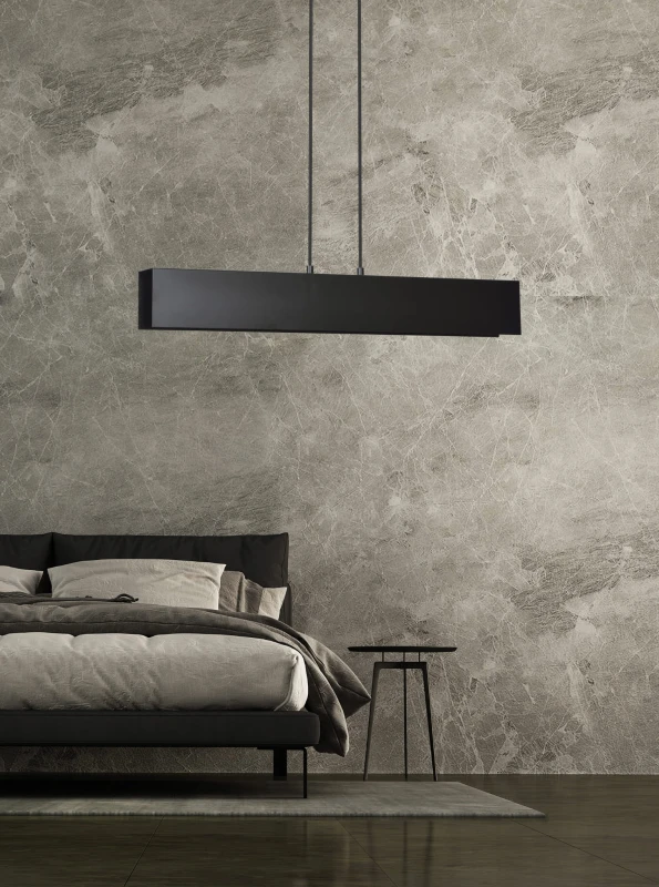GENTOR 3 BLACK 672/3 oryginalna lampa wisząca czarna LOFT regulowana metalowa DESIGN 7