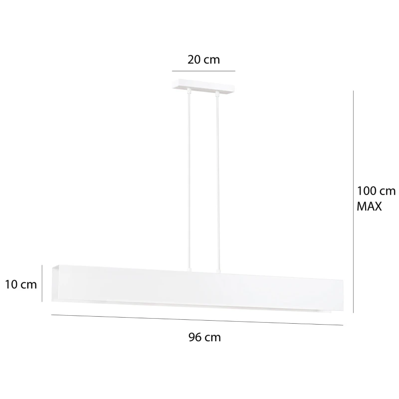 GENTOR 4 WHITE 673/4 oryginalna lampa wisząca biała LOFT regulowana metalowa DESIGN 4