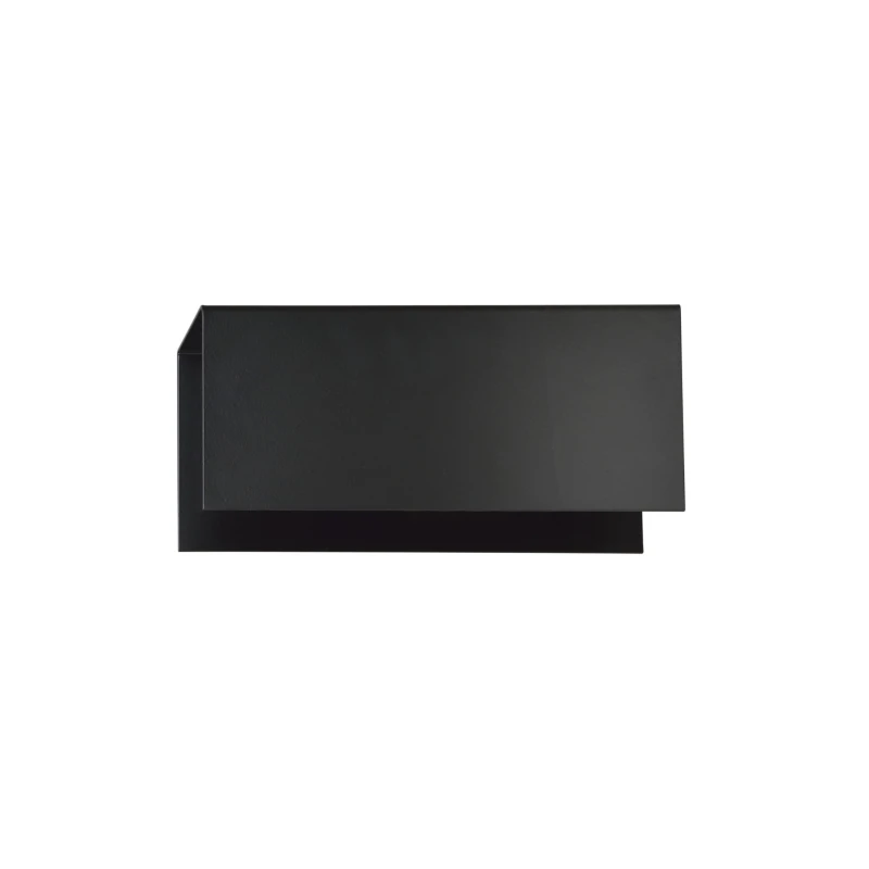 GENTOR K1 BLACK 672/K1 oryginalny kinkiet ścienny czarny LOFT metalowy LED