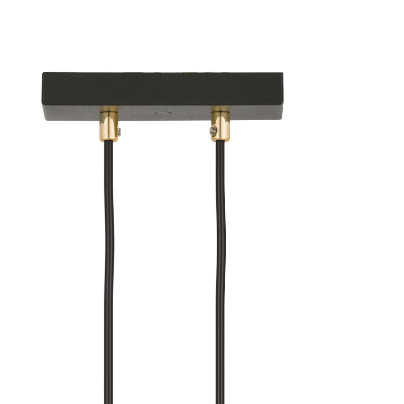 GLAM 1 BLACK/TRANSPARENT 1114/1 lampa wisząca szklane klosze GLAMOUR 4