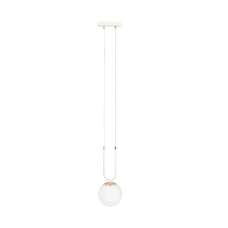 GLAM 1 WHITE/OPAL 1115/1 lampa wisząca szklane klosze GLAMOUR 1