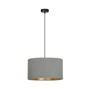 Lampa wisząca HILDE 1 BL GRAY szara z regulowaną wysokością