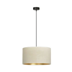 Lampa wisząca HILDE 1 BL WHITE biała z regulowaną wysokością 
