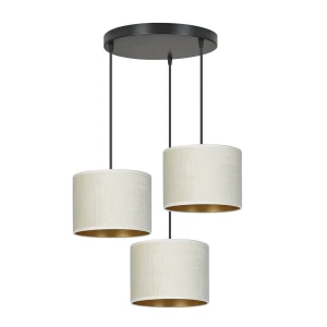 Lampa wisząca HILDE 3 BL PREMIUM WHITE biała na 3 żarówki 