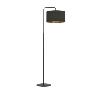 Lampa podłogowa HILDE LP1 BL BLACK czarny abażur