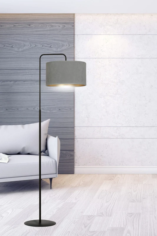 HILDE LP1 BL GRAY lampa podłogowa abażury nowoczesna 3