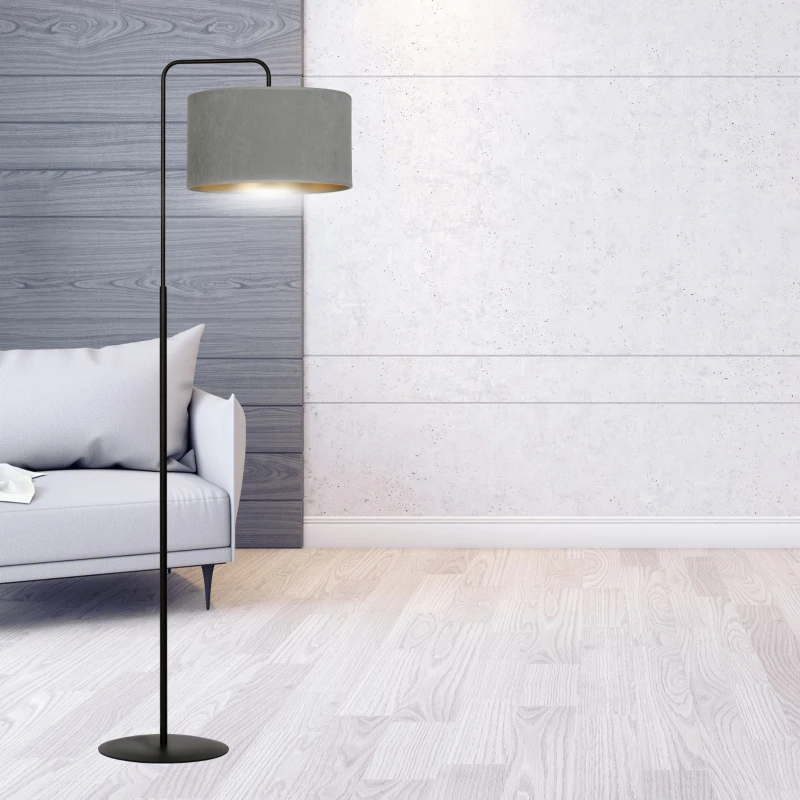 HILDE LP1 BL GRAY lampa podłogowa abażury nowoczesna 4