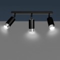 Spot sufitowy HIRO 3 BL/CHROME czarno-srebrny 2