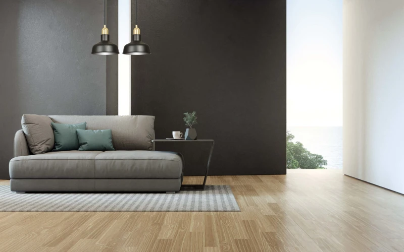 IBOR 2 BLACK 1042/2 nowoczesna lampa sufitowa czarna złote elementy 10