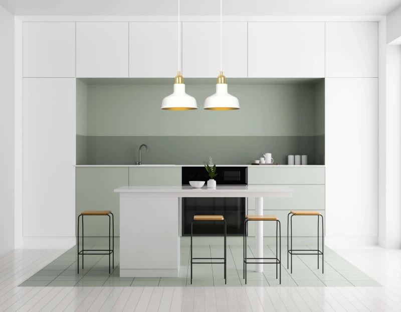 IBOR 2 WHITE 1043/2 nowoczesna lampa sufitowa biała złote elementy 10