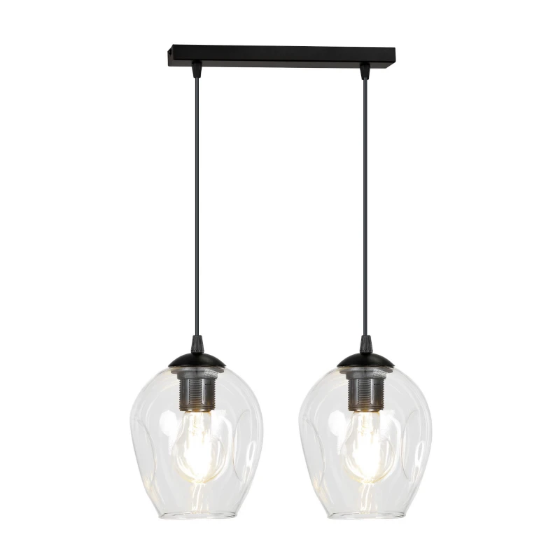 ISTAR 2 BL TRANSPARENT 679/2 lampa wisząca żyrandol nowoczesny klosze NOWOŚĆ 7