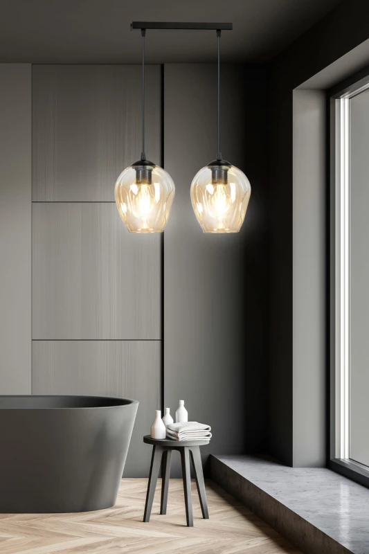 ISTAR 2 BL TRANSPARENT 679/2 lampa wisząca żyrandol nowoczesny klosze NOWOŚĆ 16