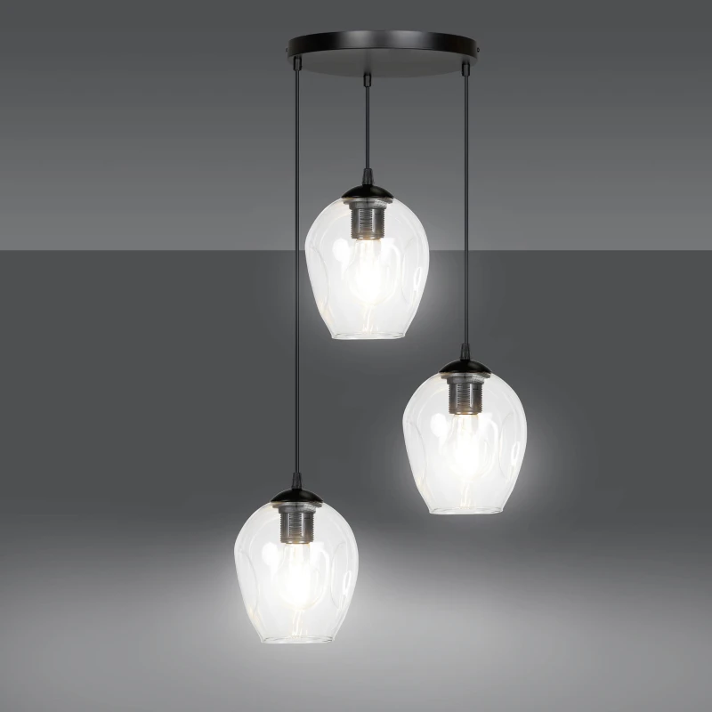 ISTAR 3 BL PREMIUM TRANSPARENT 679/3PREM lampa wisząca żyrandol nowoczesny NOWOŚĆ