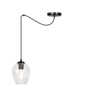Lampa wisząca LEVEL 1 BL TRANSPARENT z regulacją wysokości