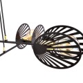 Lampa wisząca PLAYA 4 BLACK czarna 4