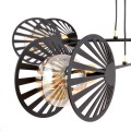 Lampa wisząca PLAYA 4 BLACK czarna 5