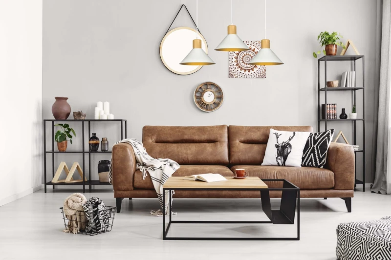 ROWEN 3 WHITE 1045/3 nowoczesna lampa sufitowa biała drewniane elementy 10