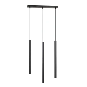 Spot wiszący SELTER 3 BLACK czarne tuby