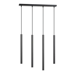  Spot wiszący SELTER 4 BLACK czarne tuby