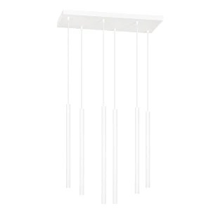 Spot wiszący SELTER 6 WHITE białe tuby