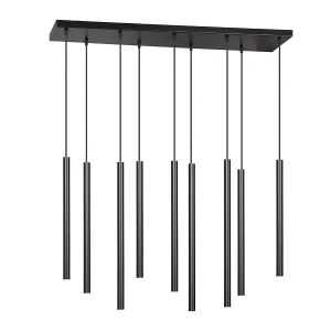 Spot wiszący SELTER 9 BLACK czarne tuby